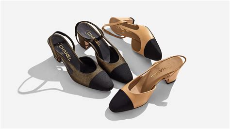 slingback shoes chanel|chanel slingback online shop.